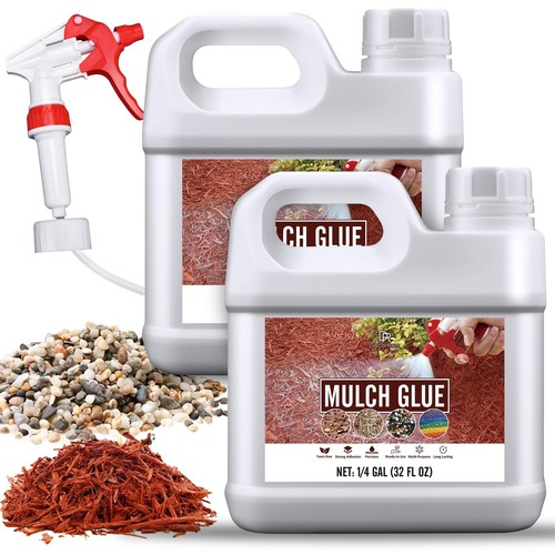 Mulch glue 64oz 0 5 - mulch, /